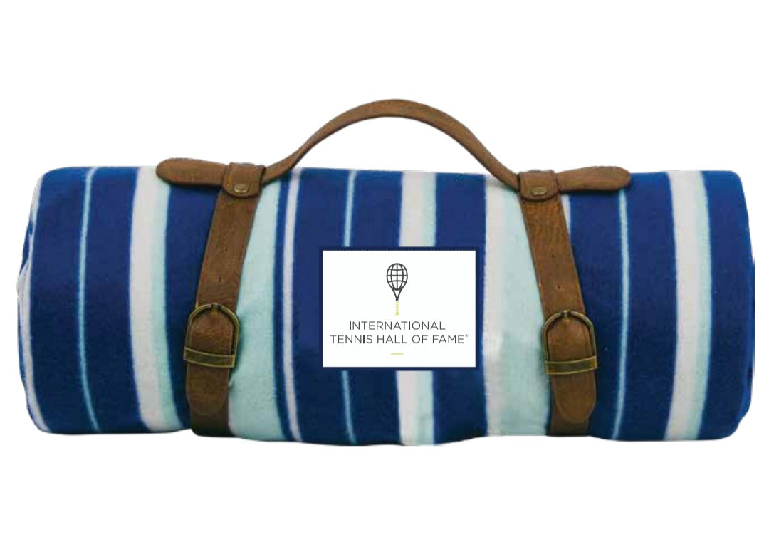 ITHF Fleece Blanket with Leather Strap