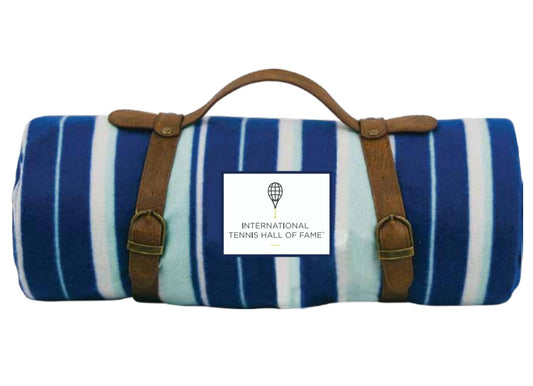 ITHF Fleece Blanket with Leather Strap