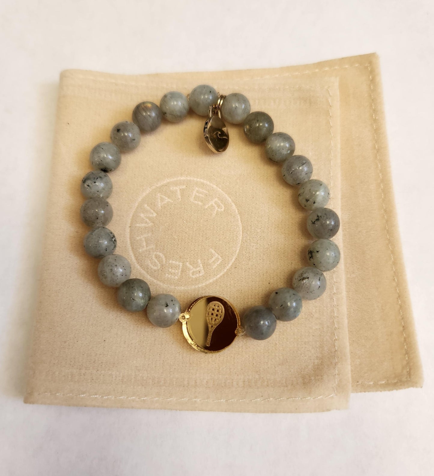 ITHF Gold Charm Beaded Bracelet
