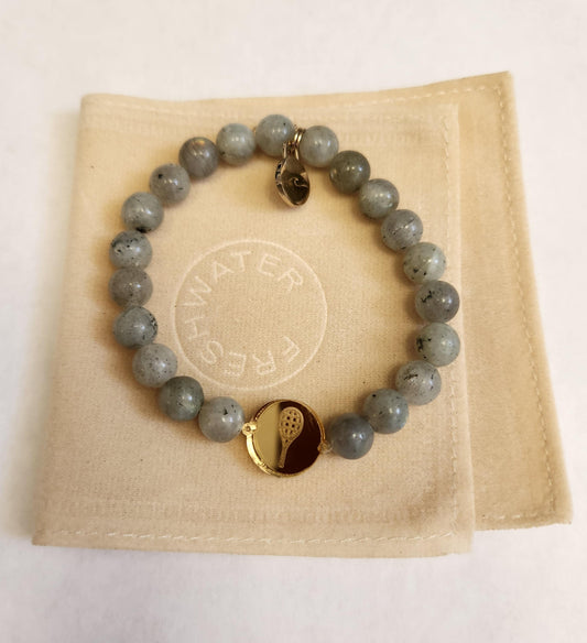 ITHF Gold Charm Beaded Bracelet