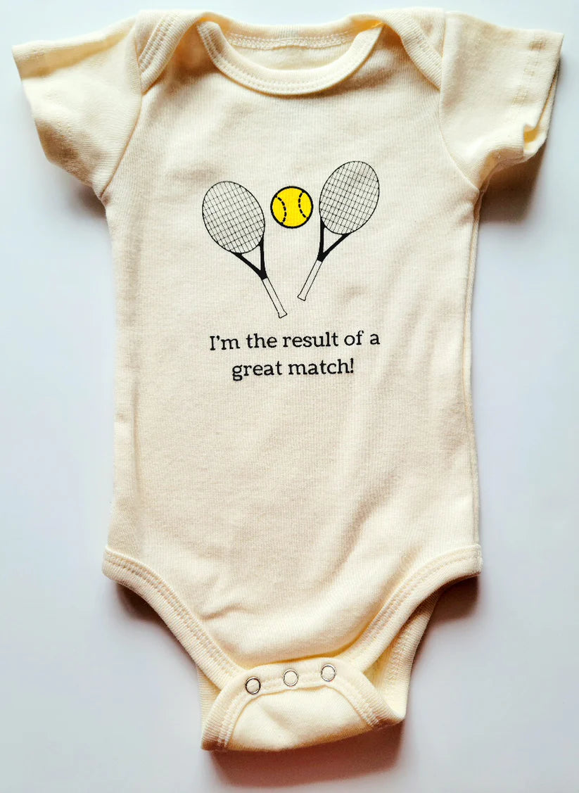 Baby tennis deals onesie