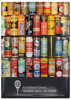 ITHF Tennis Ball Cans Magnet