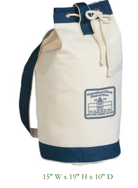 1954 Cotton Canvas Drawstring Boat Tote