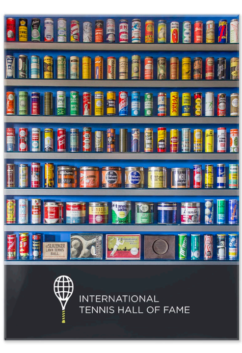 ITHF Tennis Ball Cans Magnet