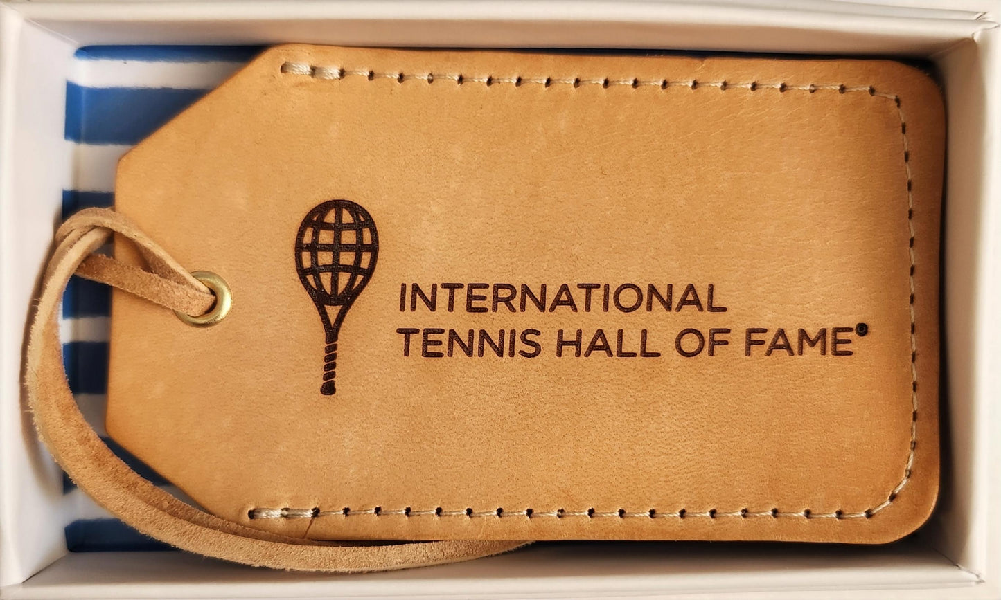 ITHF Leather Luggage Tag