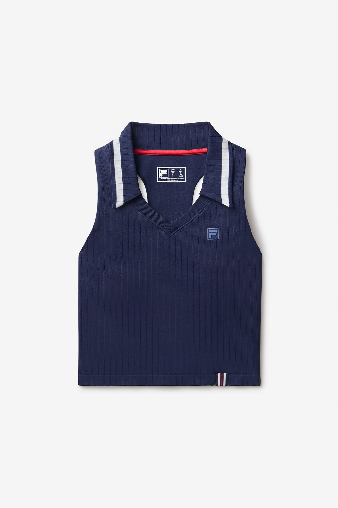 FILA Womens Challenger Seamless Polo Tank