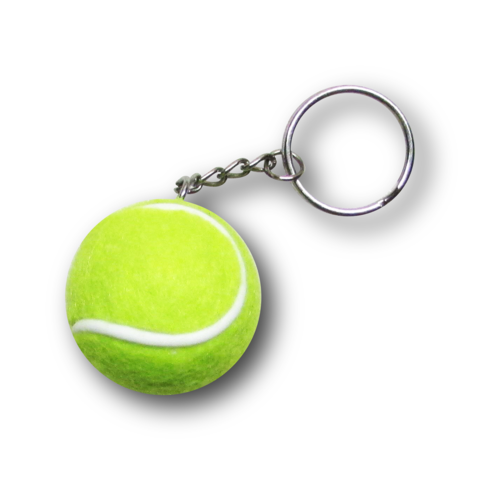 Tennis Ball Keychain