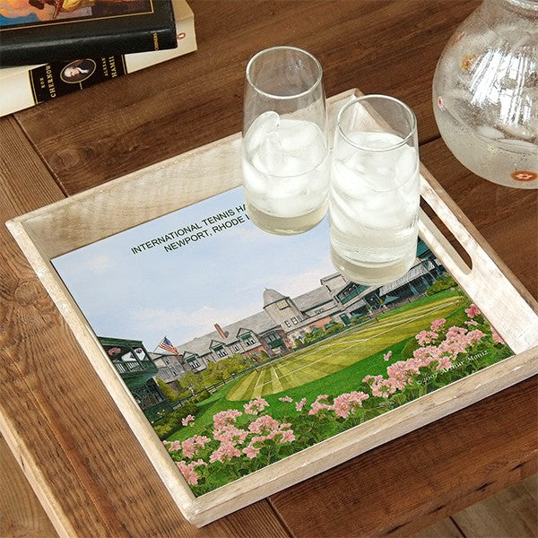 Rustic Wood Serving Tray