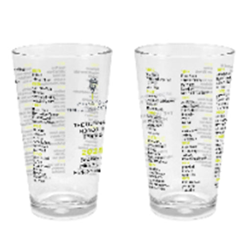 Hall of Famers Commemorative Glass – Class of 2025 Edition (SET OF 2)