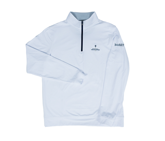 Boast x ITHF Greenwich 1/4 Zip-White
