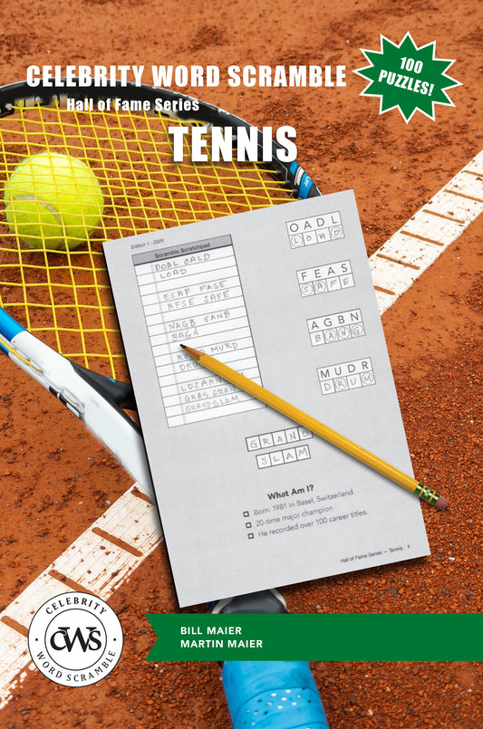 Celebrity Word Scramble: Hall Of Fame Series - Tennis