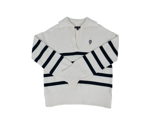Dalton Black Sail Sunsail Polo Sweater