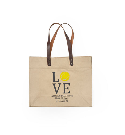 ITHF LOVE Tote w/ Leather Handle