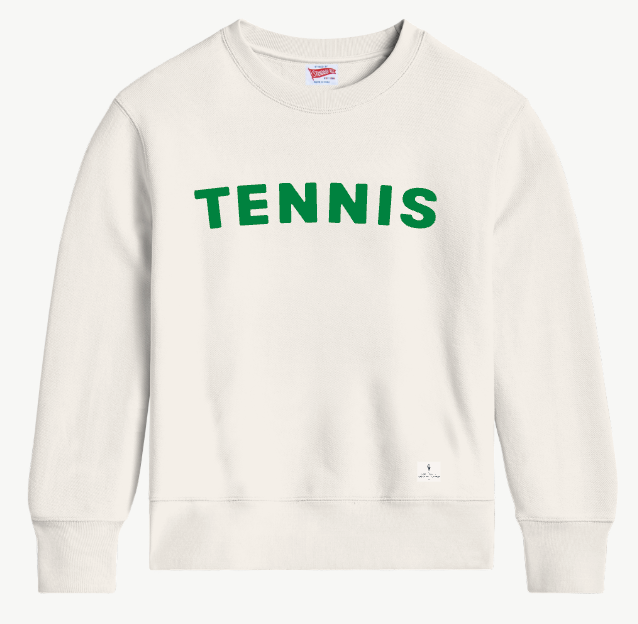 ITHF "TENNIS" Applique Hampton Crew