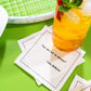 Tennis Legends Quotes Cocktail Napkins in Box - 50 Count