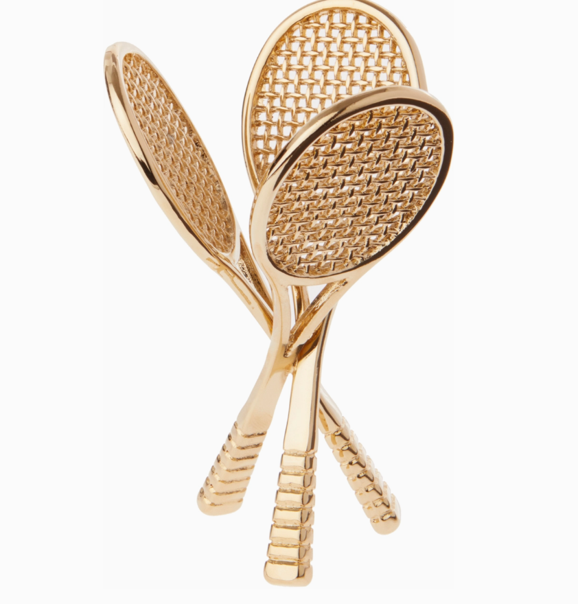 Gold Tennis Ball Holder