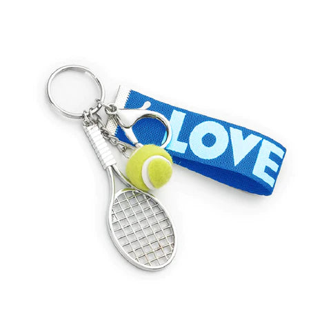 Tennis Racquet Keychain